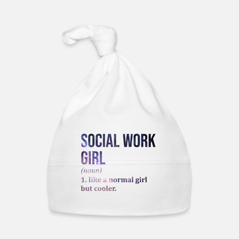 Social Work Organic Baby Cap