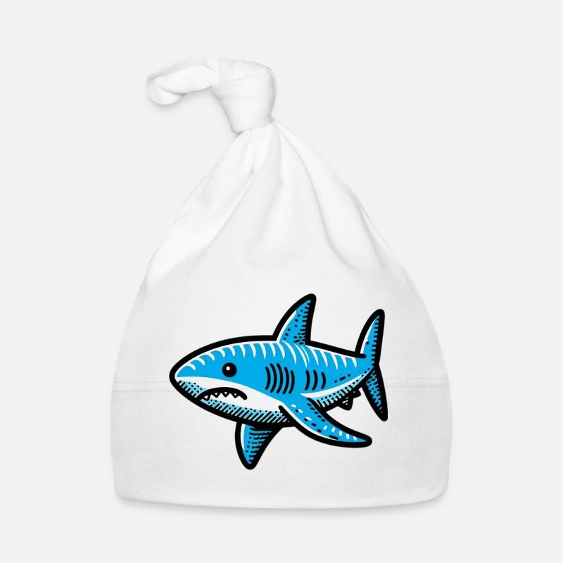 Requin Bonnet bio Bébé
