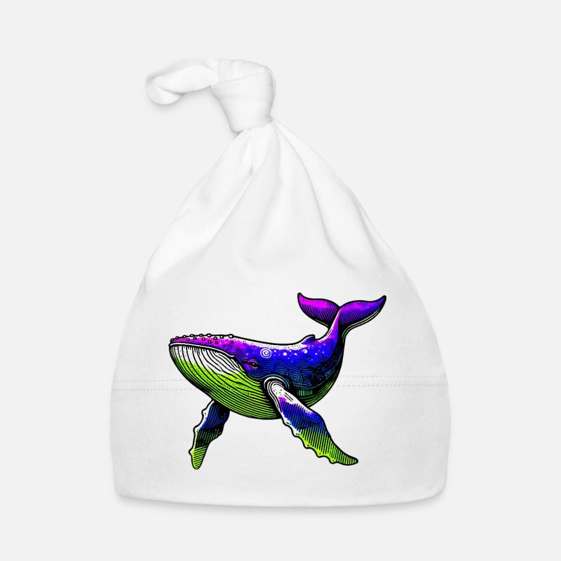 Baleine Bonnet bio Bébé