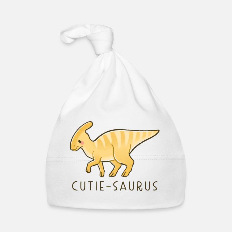 Süßer Dino Cutie-Saurus Baby Bio-Mütze