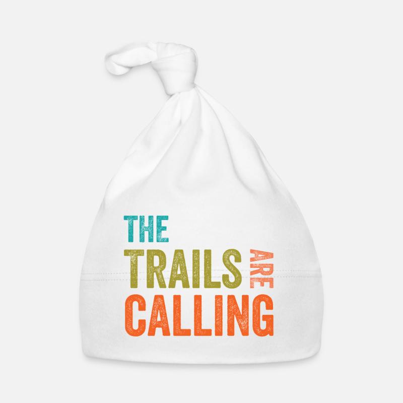 The Trails Are Calling Organic Baby Cap