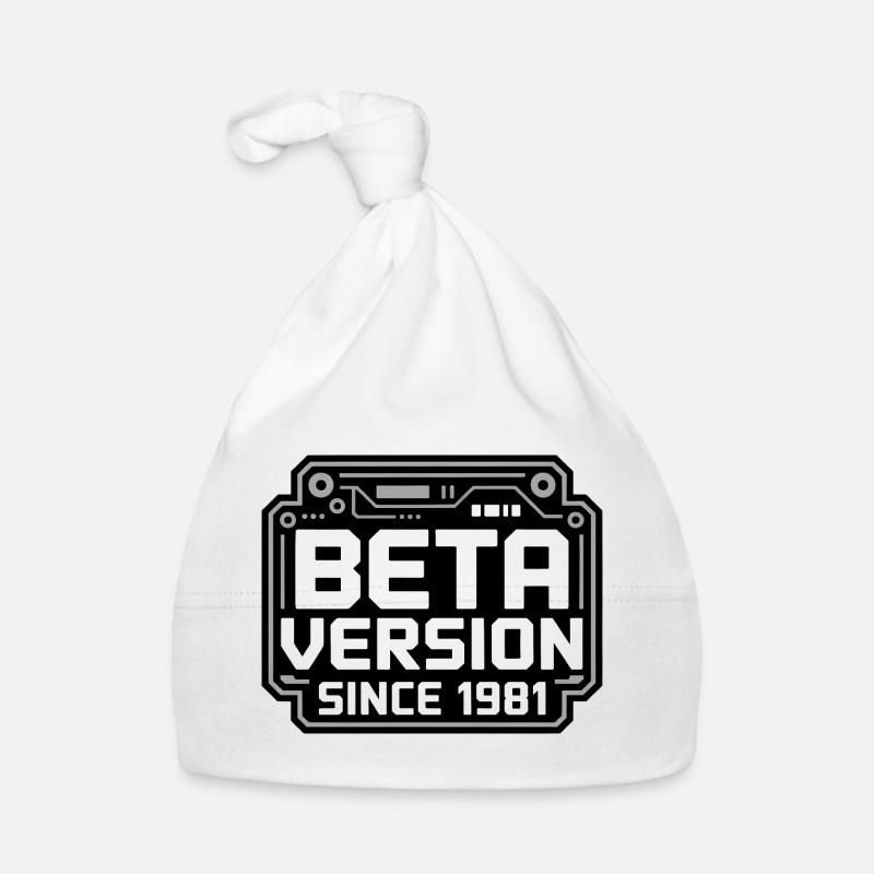 Conception de logo Retro Tech Bonnet bio Bébé