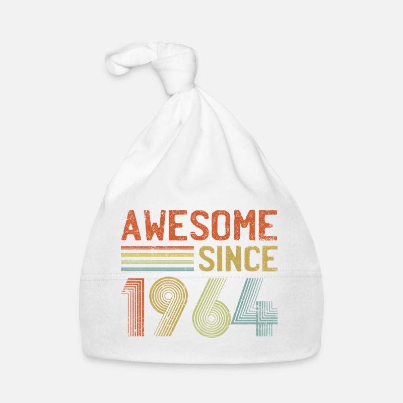 Retro 90s Inspired Typography Design Organic Baby Cap