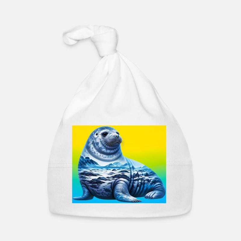 seal Organic Baby Cap