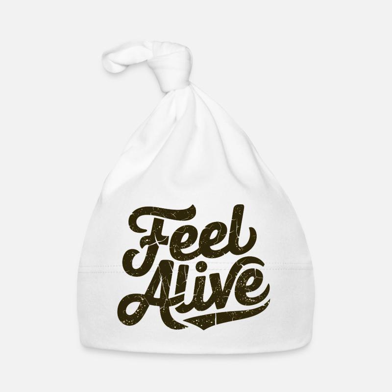 Motivierende positive Botschaft, Fee Alife Baby Bio-Mütze