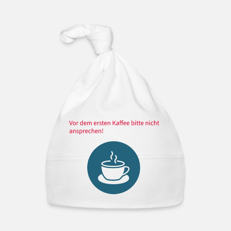 Vor dem Kaffee Bitte Nicht Ansprechen Baby Bio-Mütze