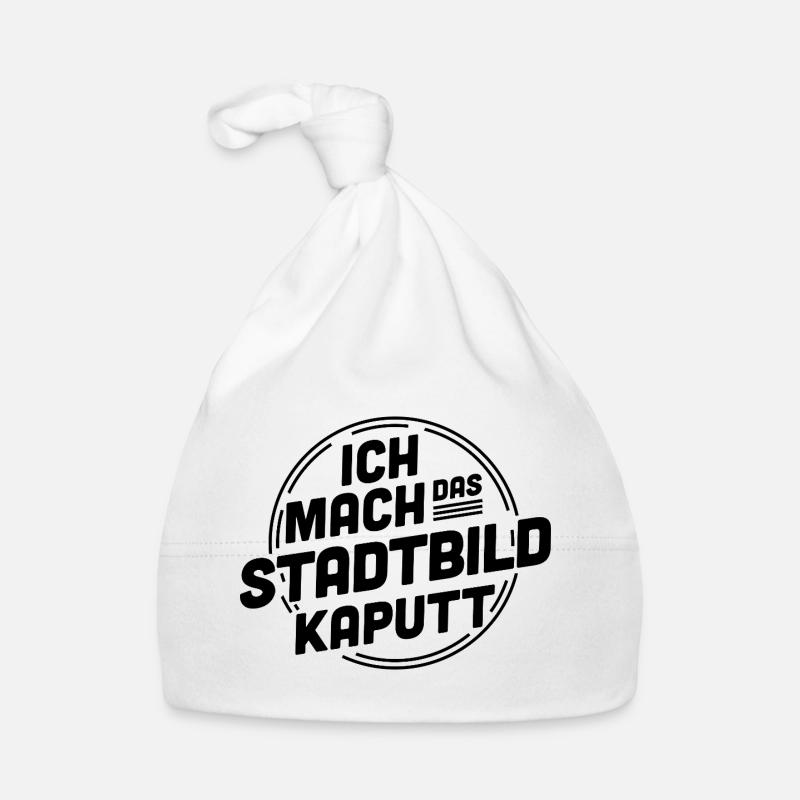 I'm destroying the cityscape – Statement Organic Baby Cap