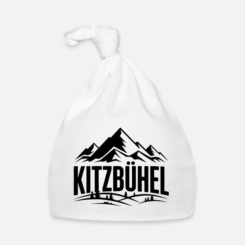 Kitzbühel - Souvenir Design Baby Bio-Mütze