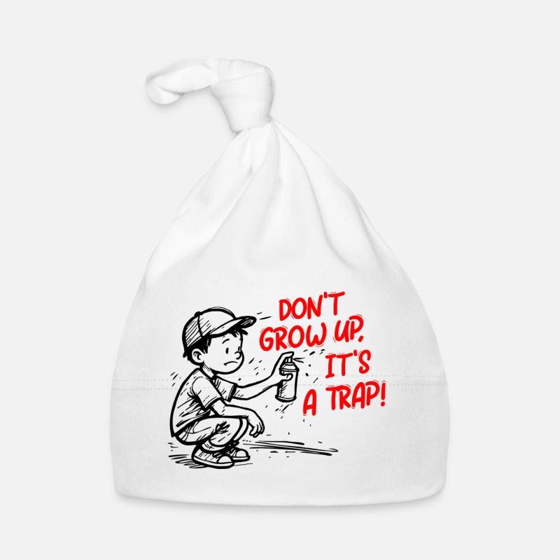 Es ist ein Trick Baby Bio-Mütze