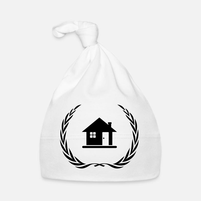 Symbole de la maison Maison Couronne Bonnet bio Bébé