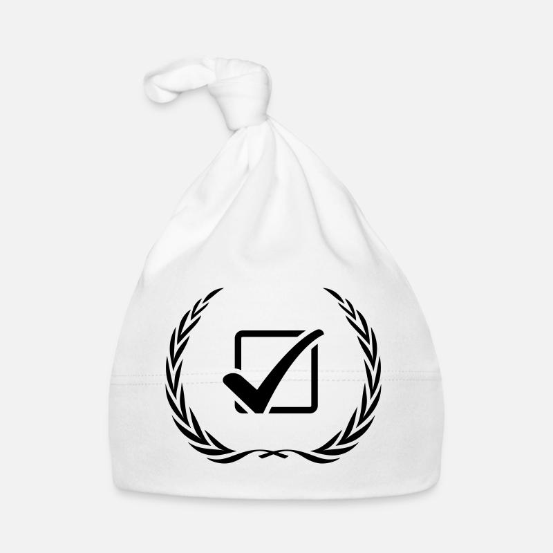 Tick Tick Wreath Organic Baby Cap