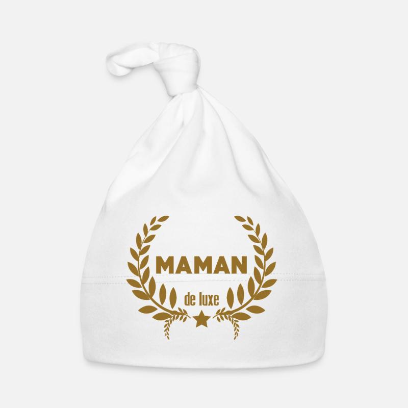 Luxus-Mama – Muttertag Baby Bio-Mütze