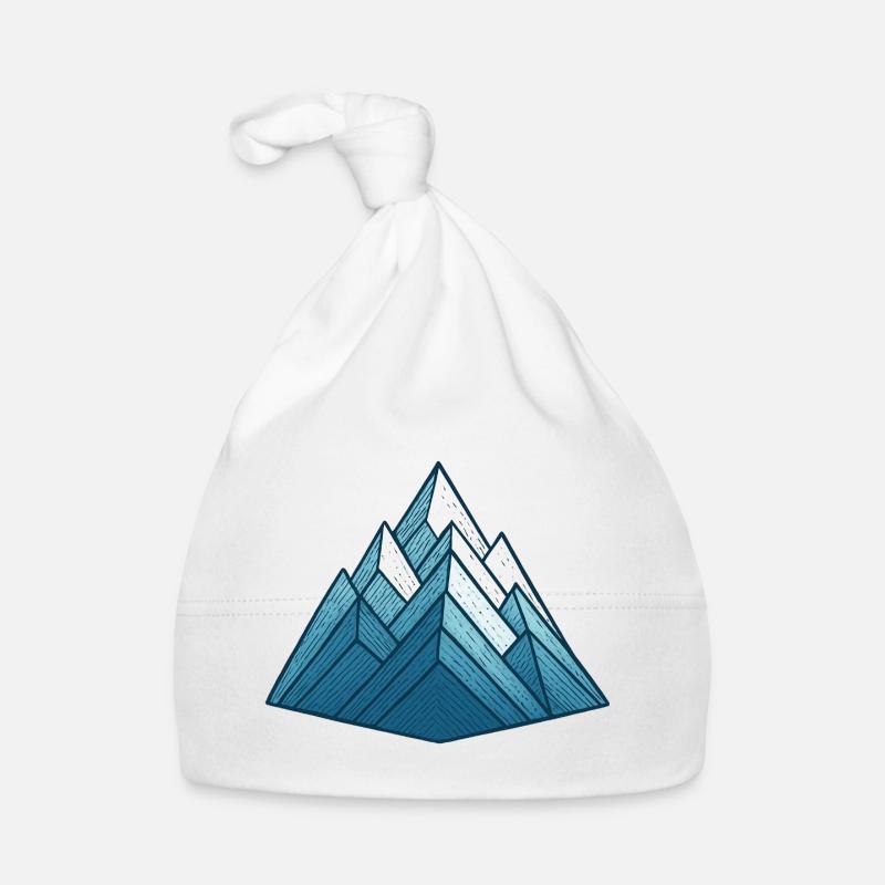 Mountain - Ski - Hiking Organic Baby Cap