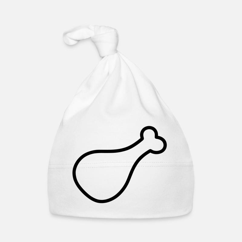 Hühnerschenkel Baby Bio-Mütze