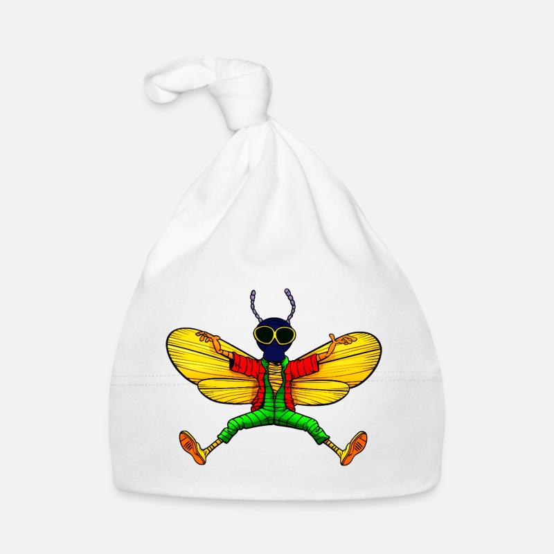 Fliege Yogi Baby Bio-Mütze