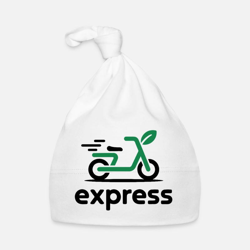 Eco Express Leaf Roller Logo Baby Bio-Mütze