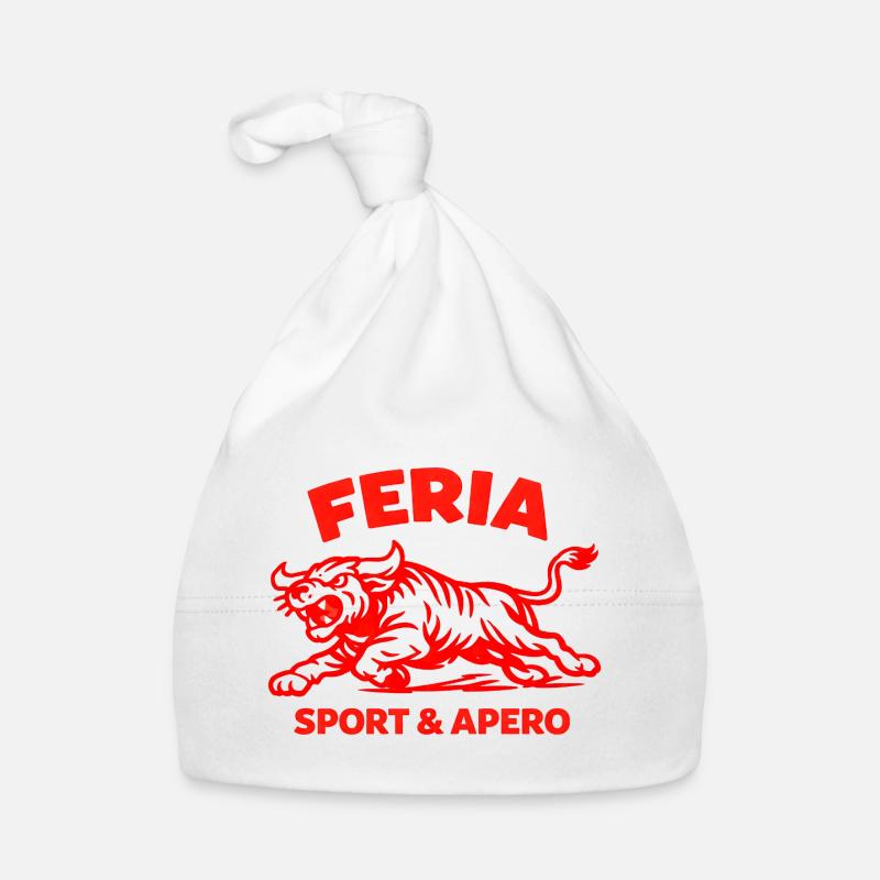Feria Taurus logo Organic Baby Cap