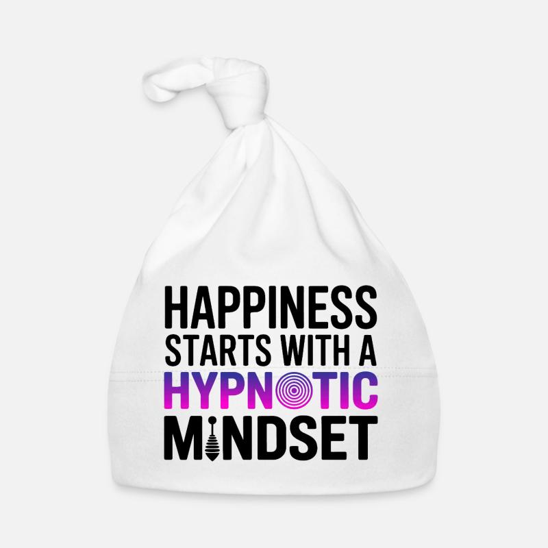 Hypnotist Happiness Hypnotic Mindset Professional  Organic Baby Cap