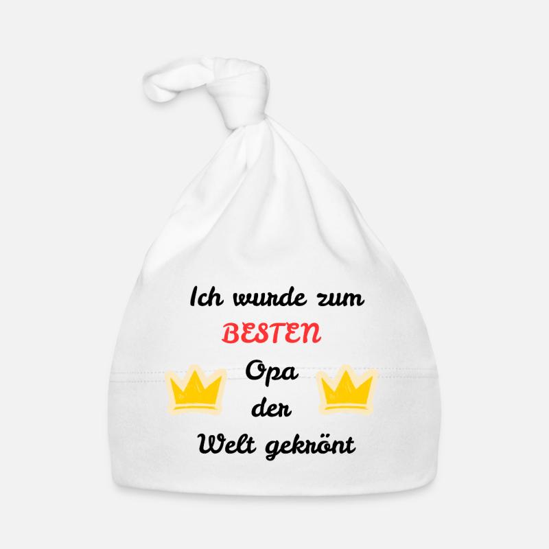 Bester Opa Baby Bio-Mütze