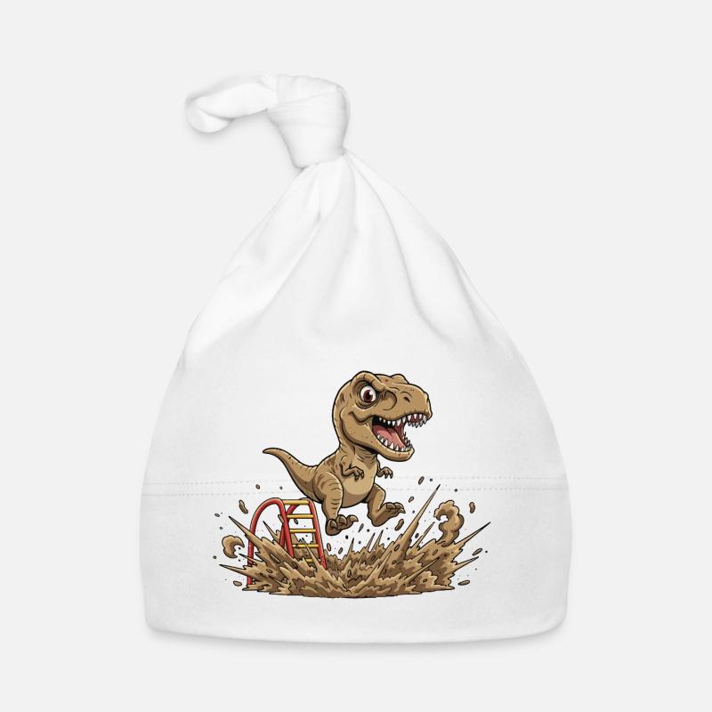 Dino Sprung im Schlamm Baby Bio-Mütze