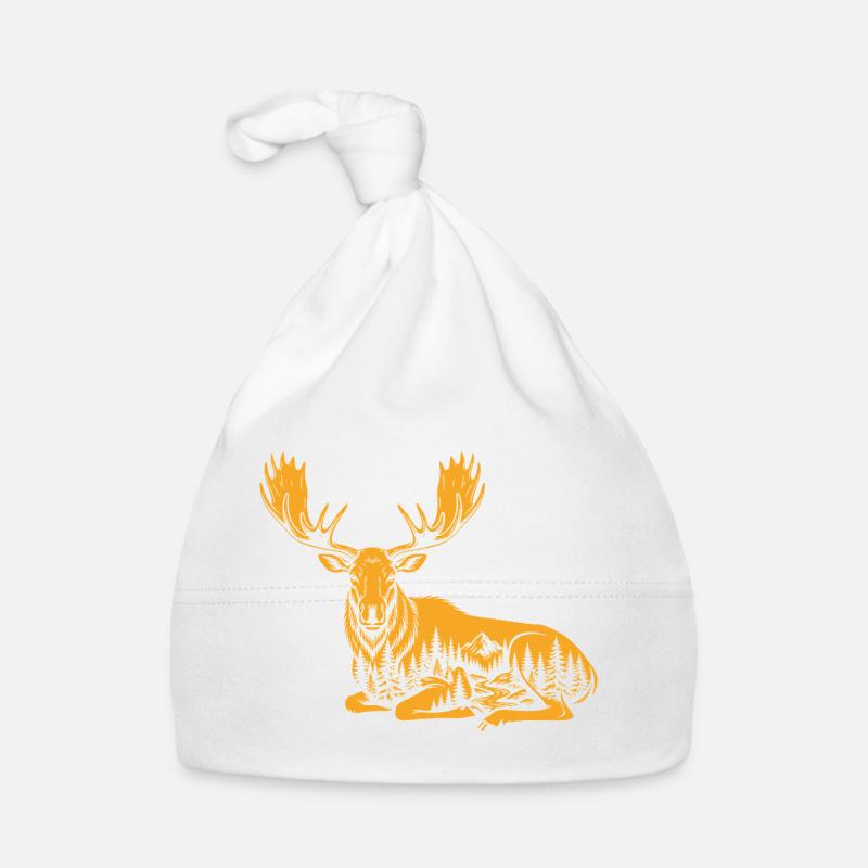 Elch Baby Bio-Mütze