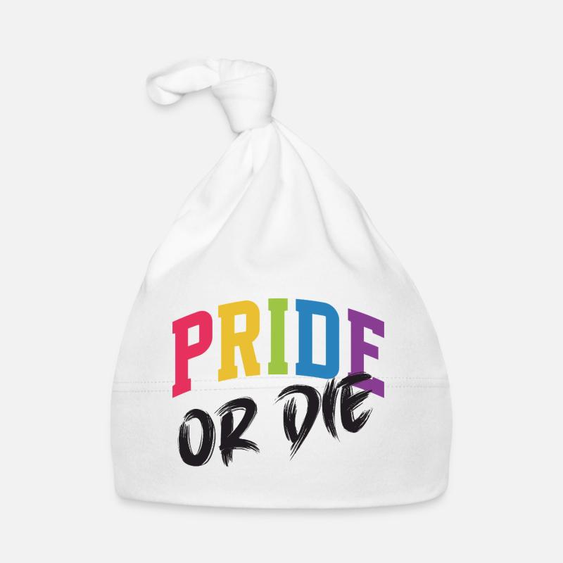 LGBT Pride Month - Pride or Die Organic Baby Cap