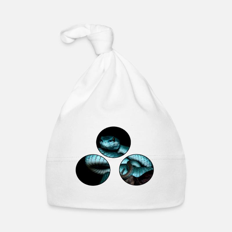 Serpent dans le t-shirt Bonnet bio Bébé
