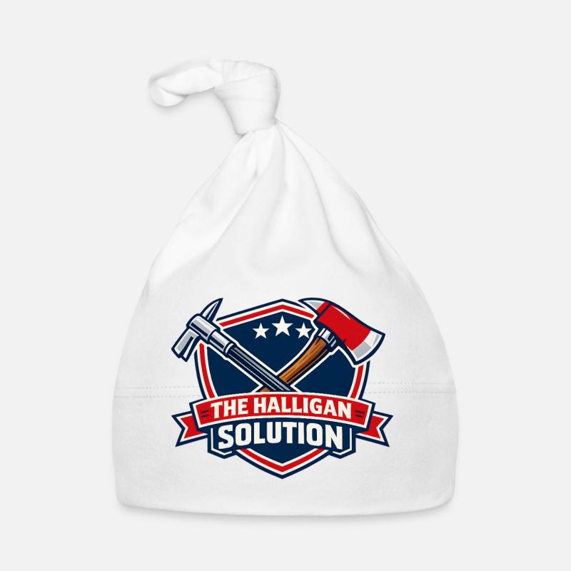 Halligan Solution Shield Graphic Organic Baby Cap