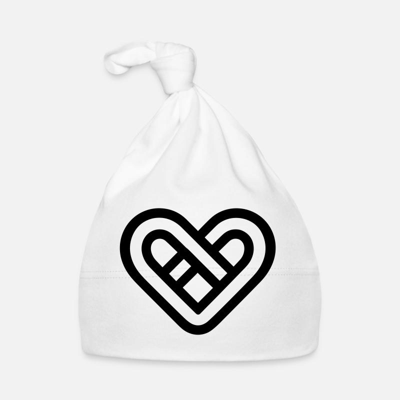 cœur infini Bonnet bio Bébé
