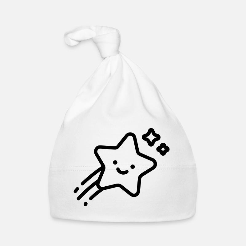 shooting star Organic Baby Cap
