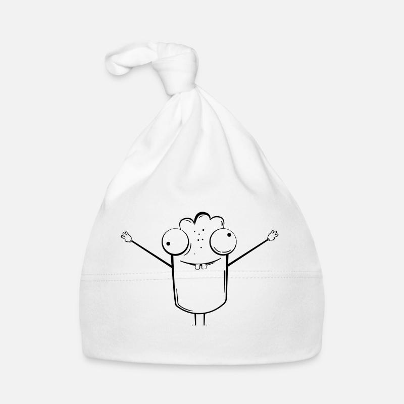 Crazy Figur Comic Baby Bio-Mütze