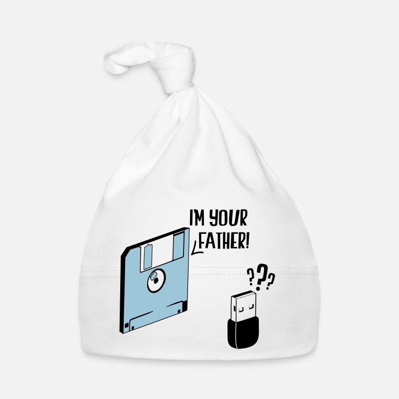 I'm your father - Bonnet bio Bébé - blanc