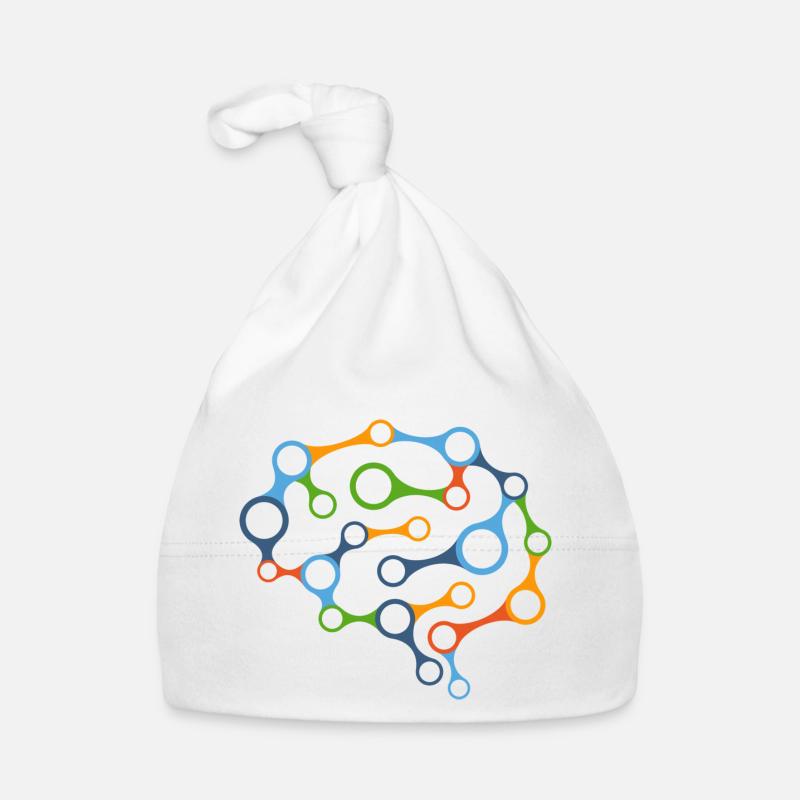 Brain network Organic Baby Cap