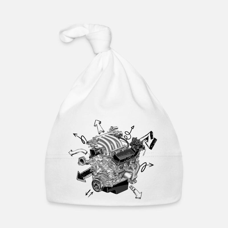 Engine Organic Baby Cap