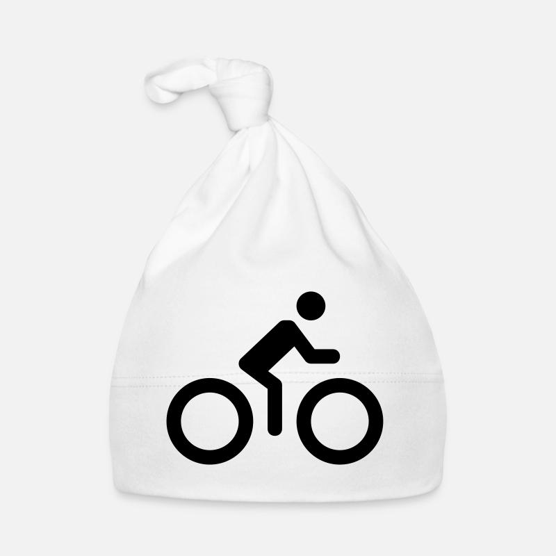 Bicycle Logo Baby Bio-Mütze