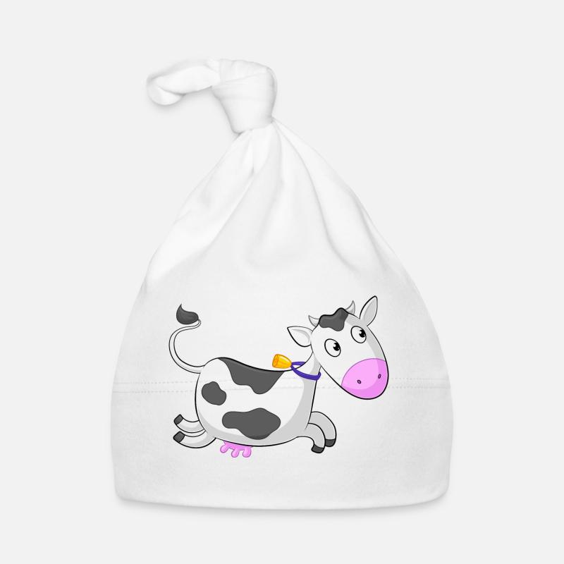 Galloping comique de vache Bonnet bio Bébé