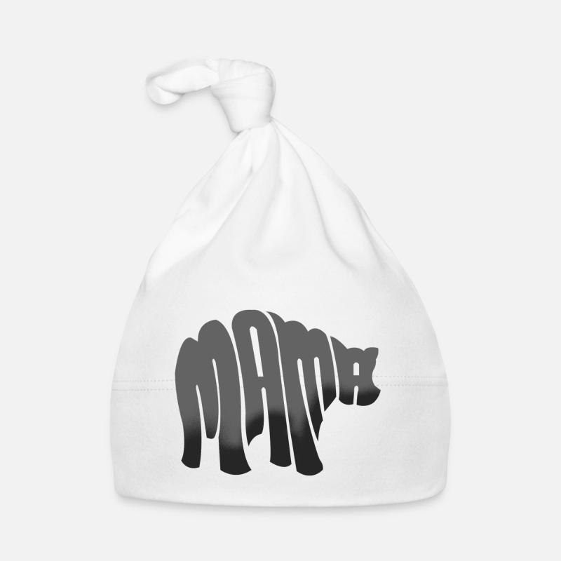 Mama Bär Muttertagsgeschenk - Shirt Baby Bio-Mütze