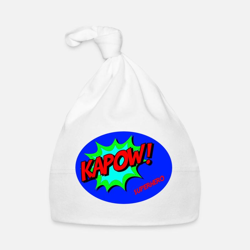 Superhero (Superheld) Baby Bio-Mütze