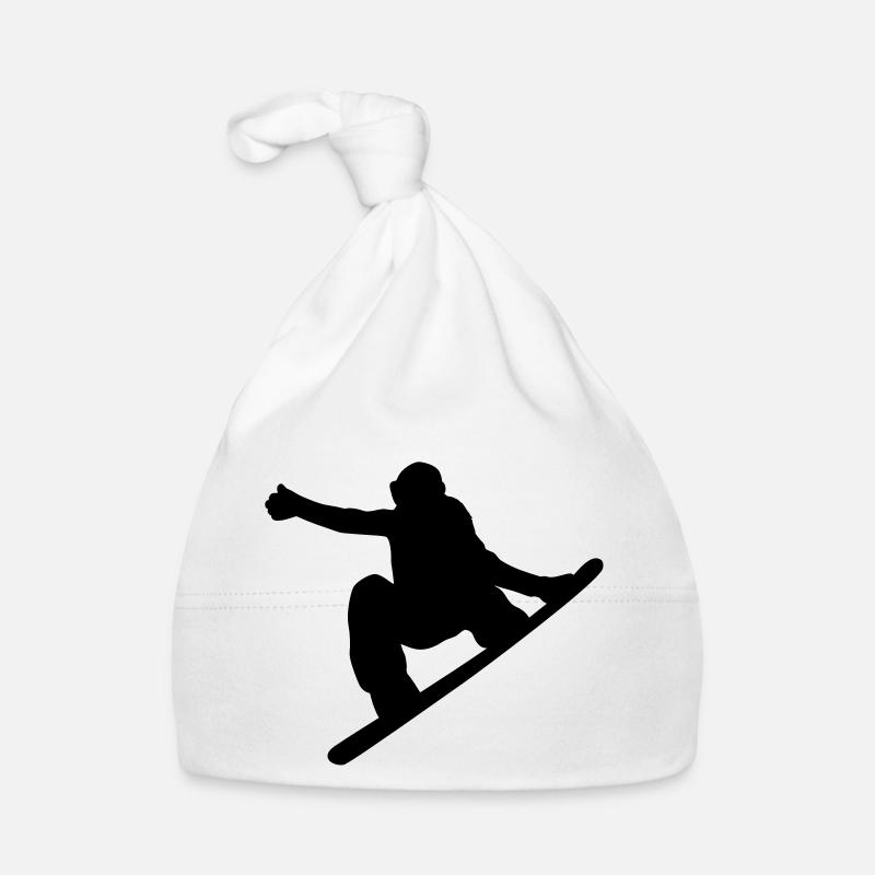 snowboarding Baby Bio-Mütze