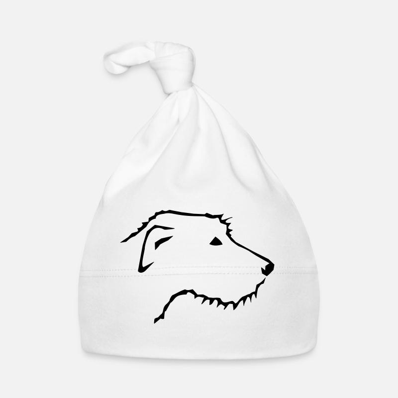 Irish Wolfhound Baby Bio-Mütze