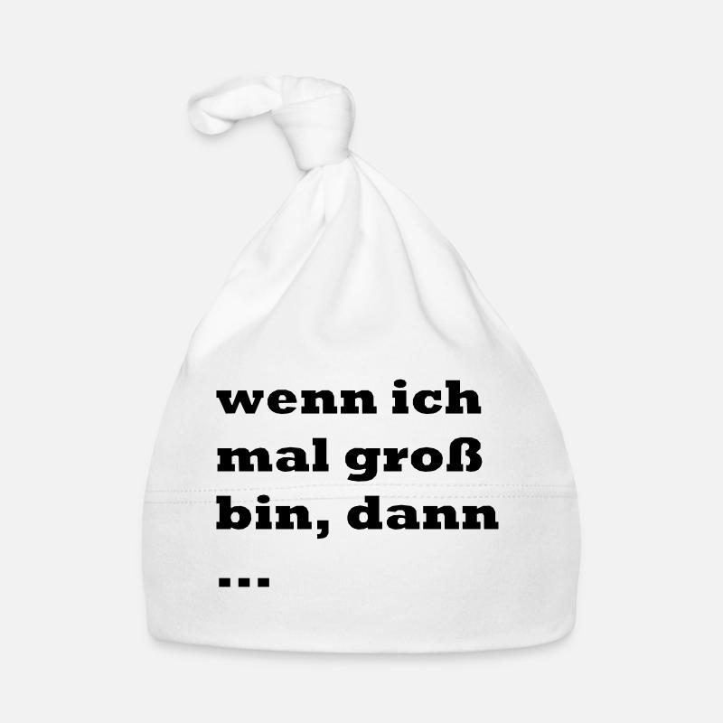 Babyspruch Baby Bio-Mütze