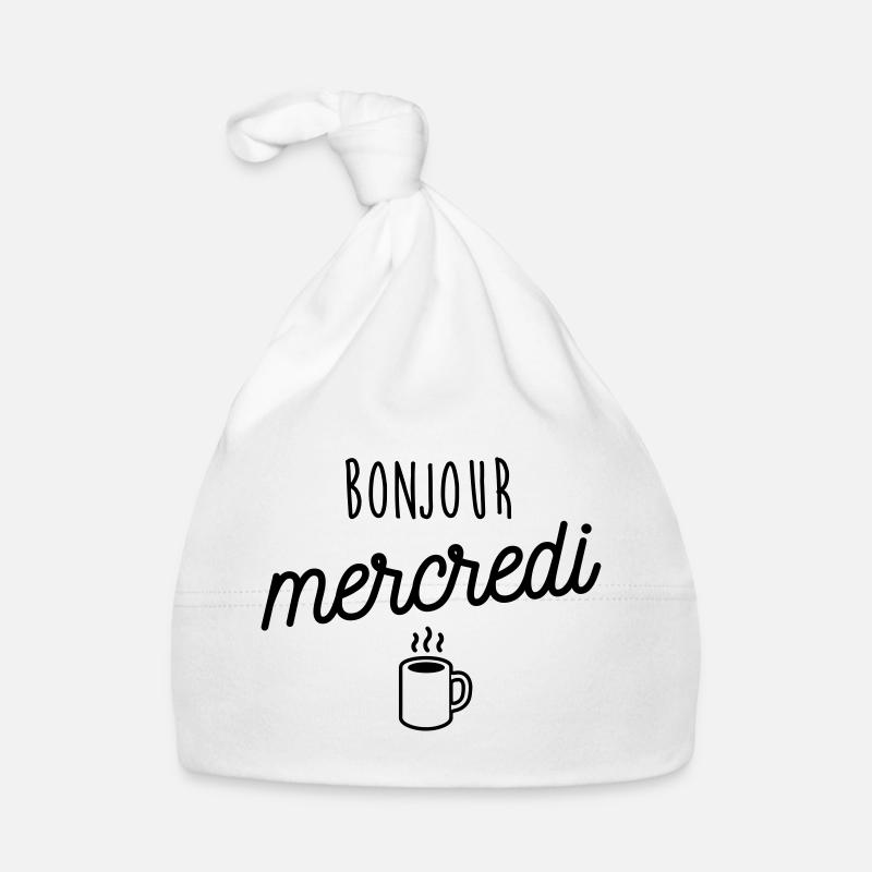 Hello wednesday Organic Baby Cap