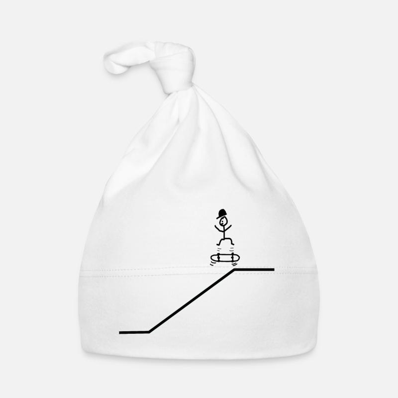 Skateboard Kickflip Junge Cap Cool Baby Bio-Mütze