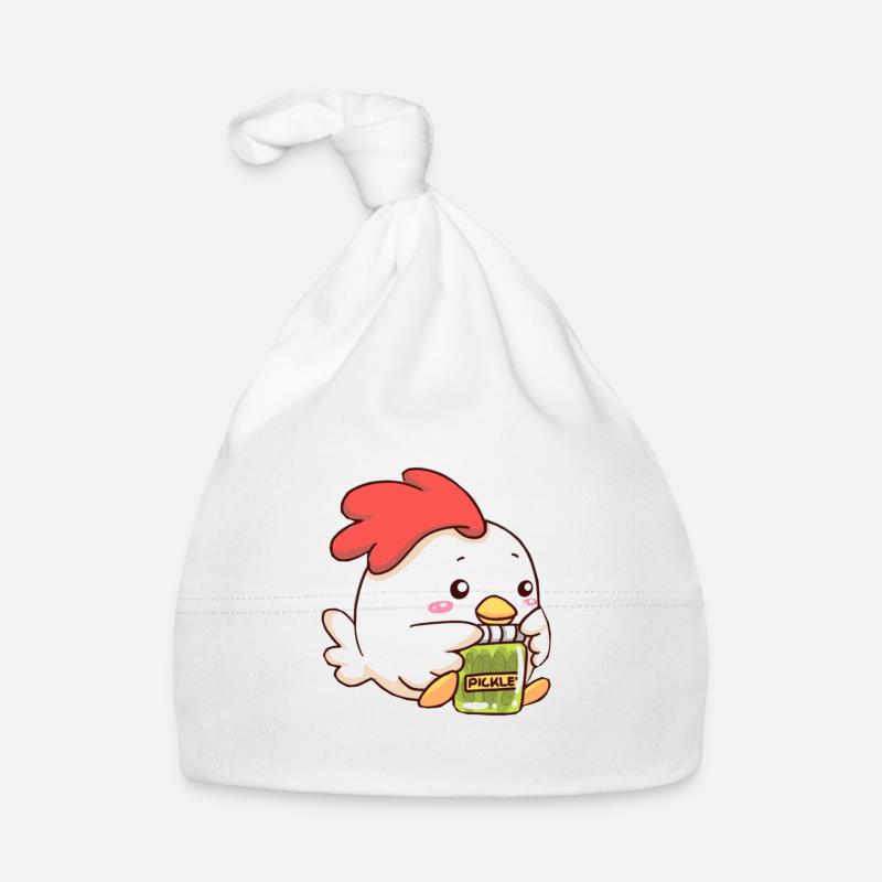 pickle emote Organic Baby Cap