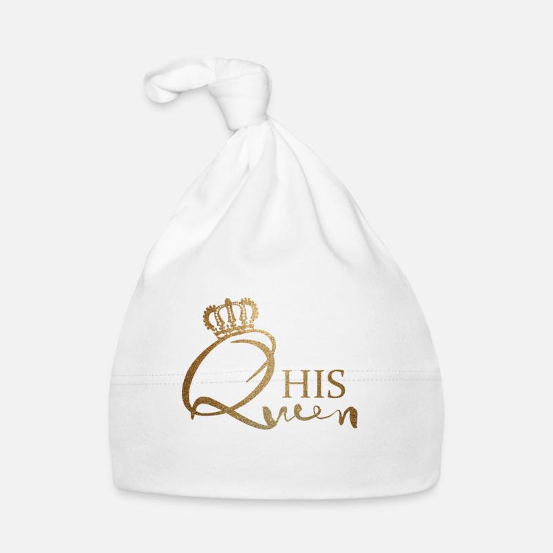 sa reine - Bonnet bio Bébé - blanc