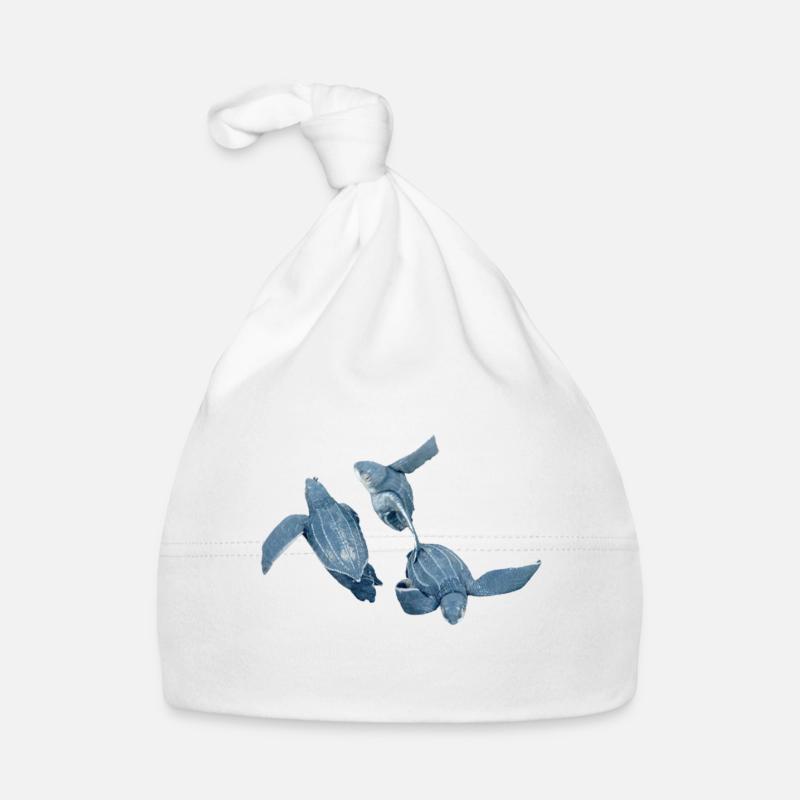 tortue luth 2 Bonnet bio Bébé