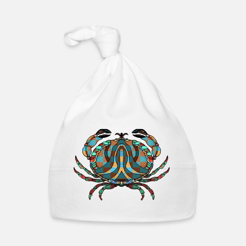 Krabbe Baby Bio-Mütze