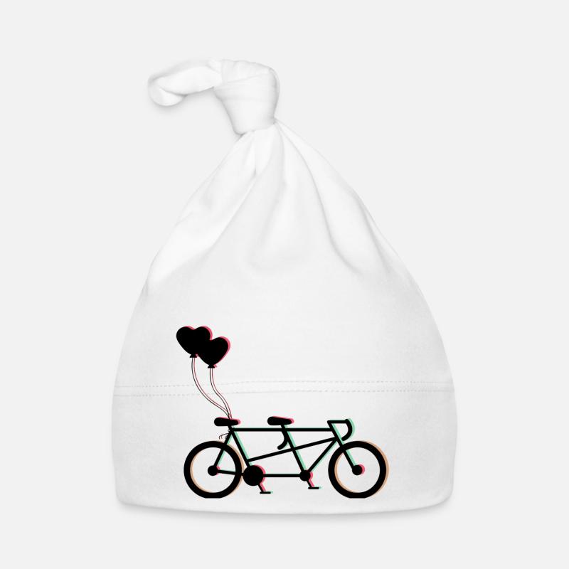 Tandem - Bonnet bio Bébé - blanc