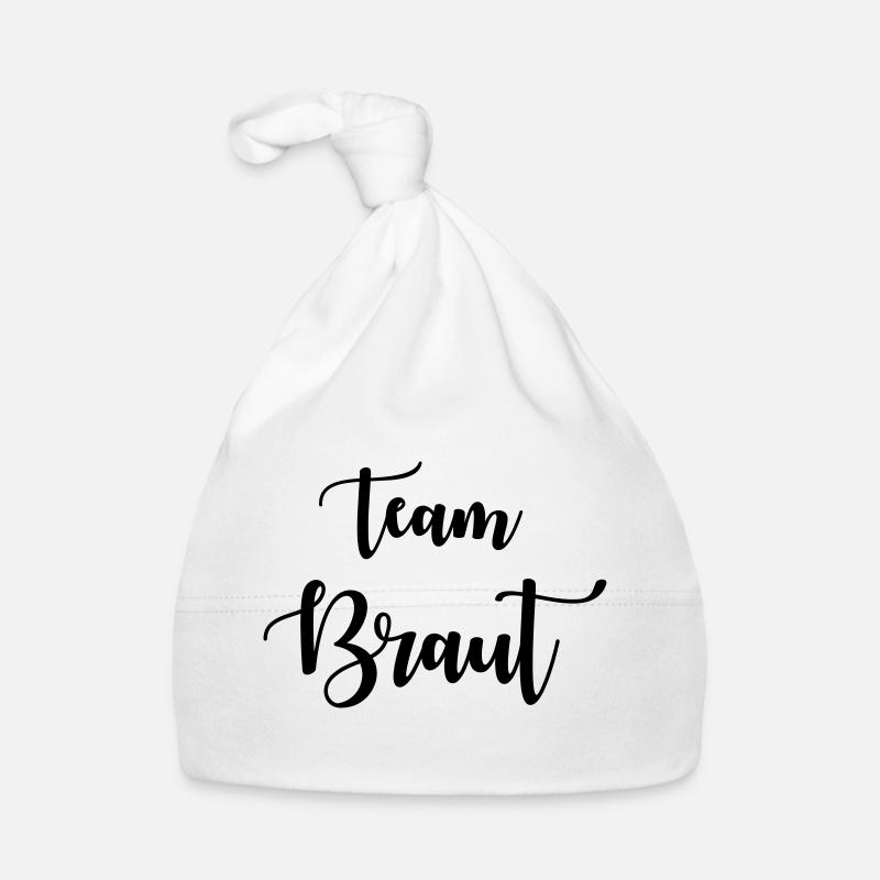 Team bride Organic Baby Cap