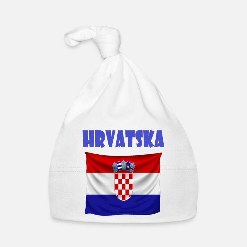 Croatie Design Bonnet bio Bébé
